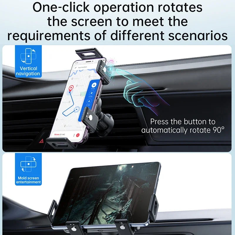 Auto Clamping Wireless Car Charger For Galaxy Z Fold Series