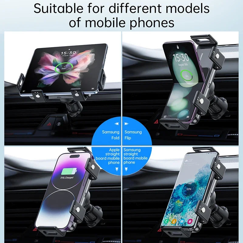 Auto Clamping Wireless Car Charger For Galaxy Z Fold Series