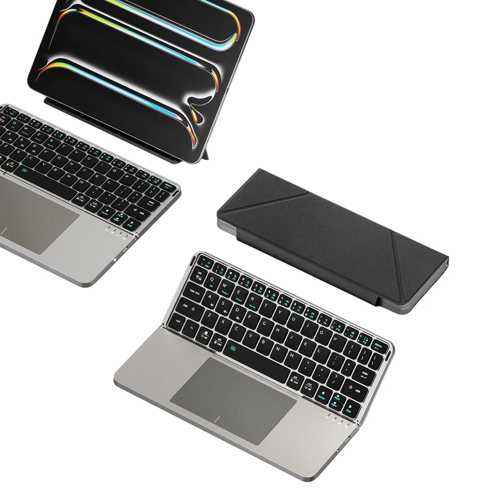 Touch Nova | Foldable Wireless Keyboard with Touchpad – The Z Fold