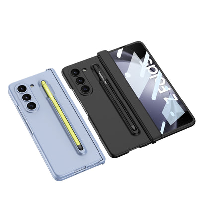 Full protection Case with Magnetic Hinge & Touch Pen For Galaxy Z Fold 5