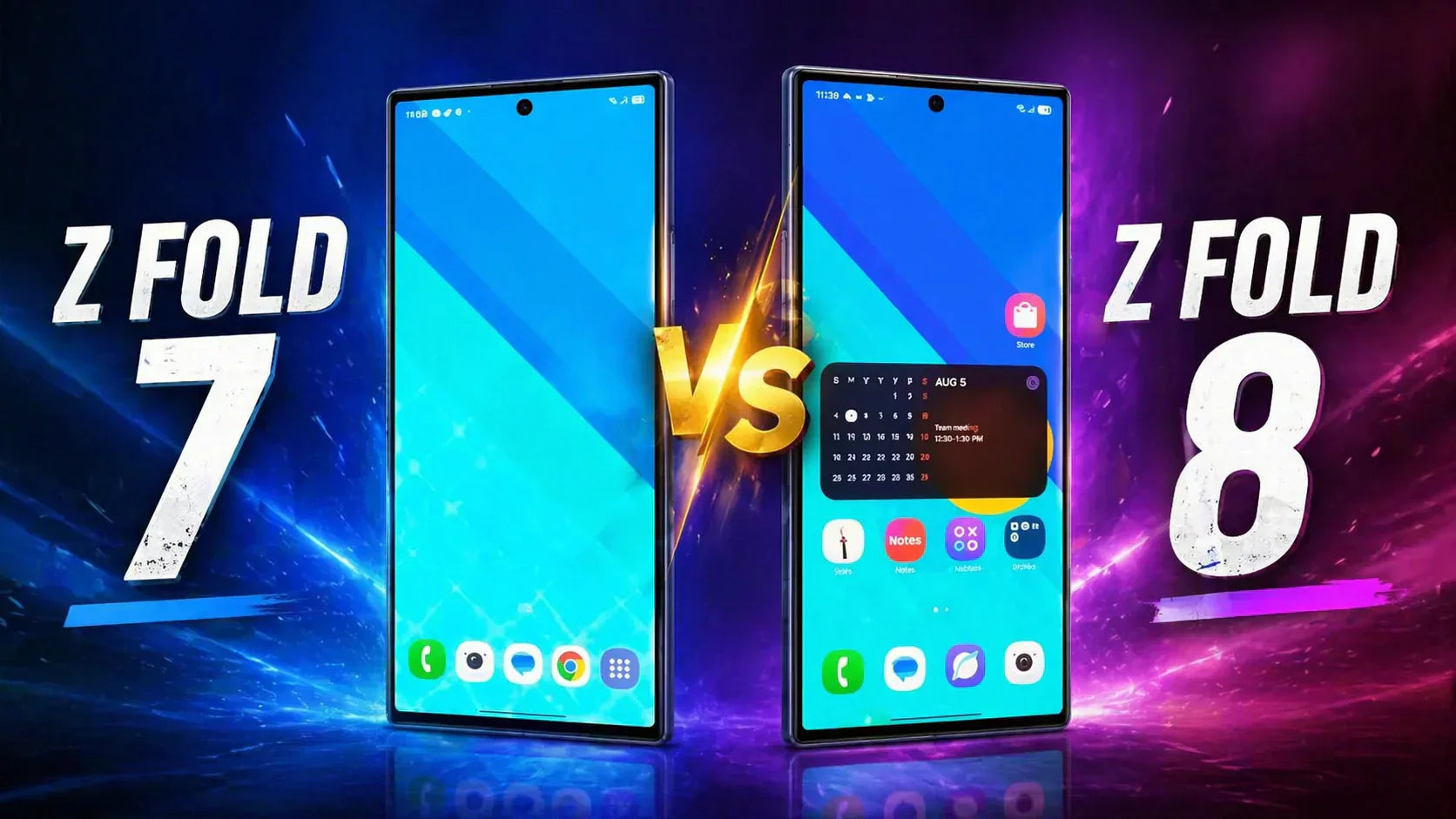 Samsung Galaxy Z Fold 8 vs Z Fold 7: Every Spec, Every Leak, Every Dif ...