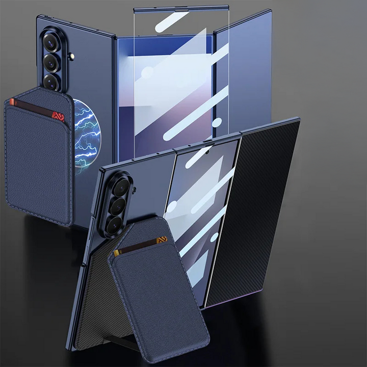 Samsung Galaxy Z Tri-Fold Case with Magnetic Card Holder – The Z