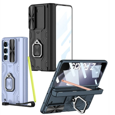 Full Protection Case with Pen Holder & Stand for Galaxy Z Fold 5