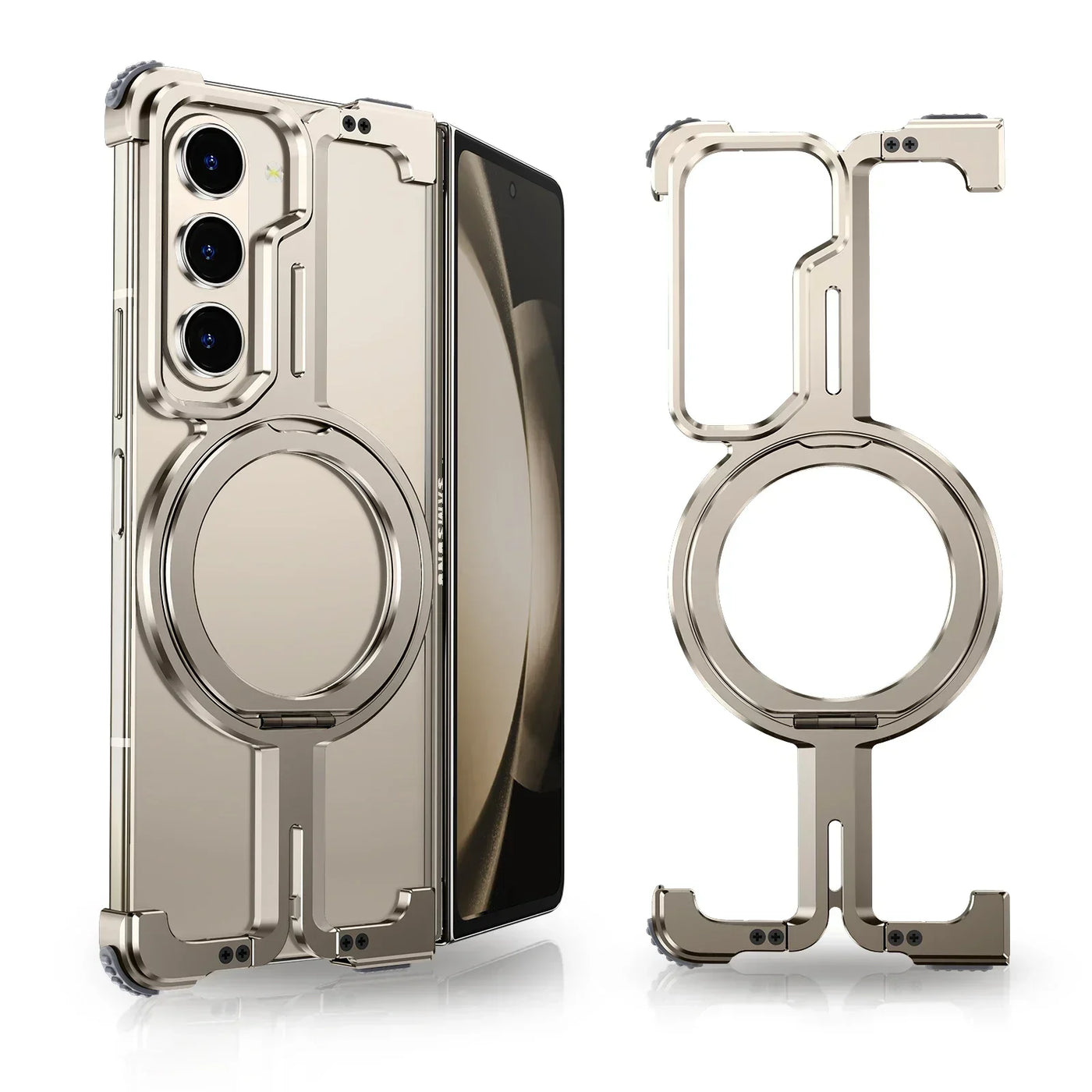 Aluminium Shockproof Magnetic Case