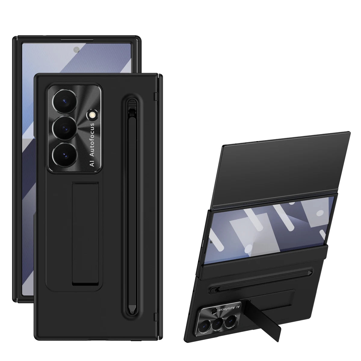 Samsung Galaxy Z TriFold Case with Stand, Stylus Slot & Full