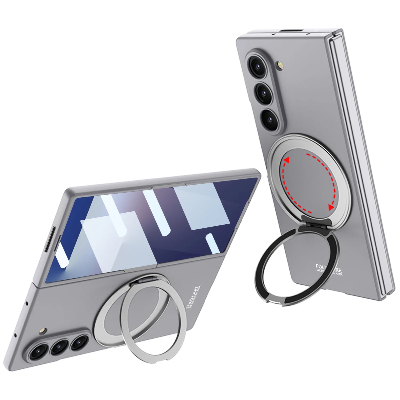 Magnetic Kickstand Ring Case
