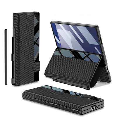 Flip Stand Case with Pen Slot & Film