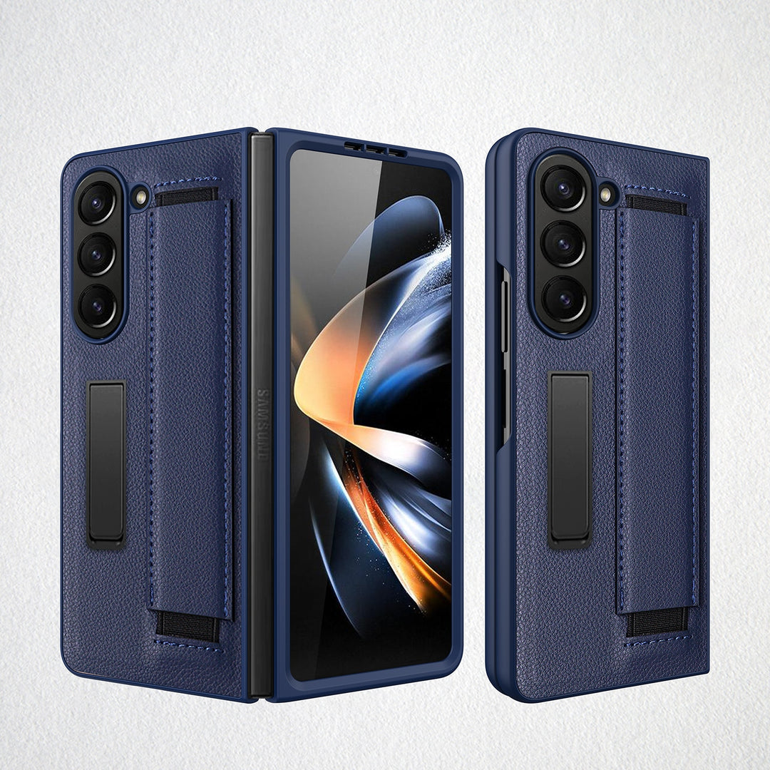 Leather Wrist Strap Case For Samsung Galaxy Z Fold 5 – The Z Fold Case