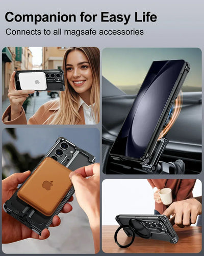 Aluminium Shockproof Magnetic Case