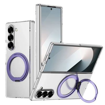 Clear Case with 360° Rotating Kickstand