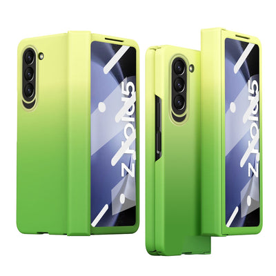 Colorful Matte Case with Hinge protection For Samsung Galaxy Z Fold 5