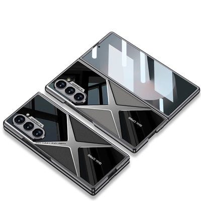 Luxury Leather Case with Camera Protection For Samsung Galaxy Z Fold 6