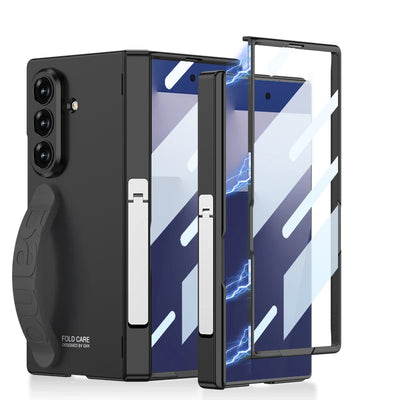Magnetic Stand Case with Hinge Guard