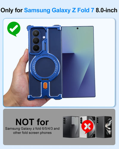 Magnetic Case with Stand For Z Fold 7