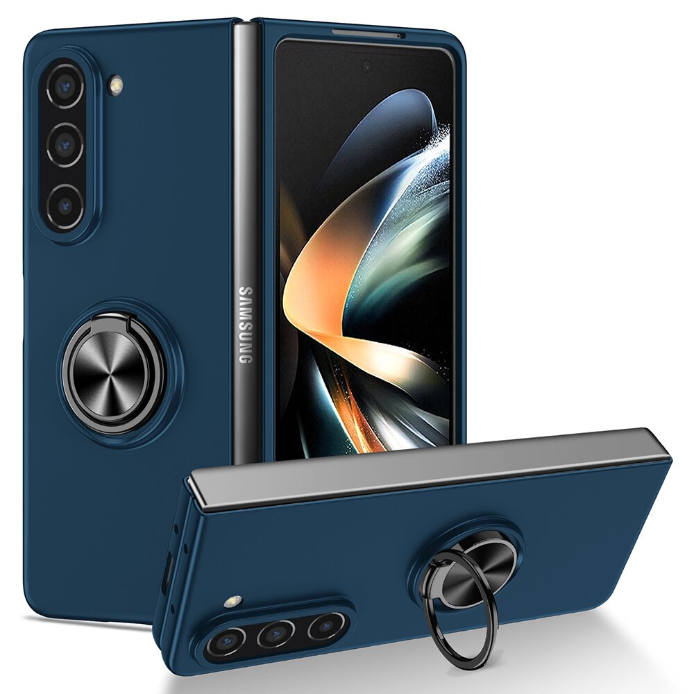 Magnetic Shockproof Case with Ring Stand For Samsung Galaxy Z Fold 5