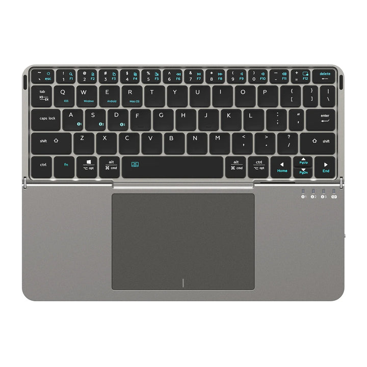 Touch Nova 折りたたみ式キーボード本体 Touch Nova | Foldable Wireless Keyboard with Touchpad – The Z Fold