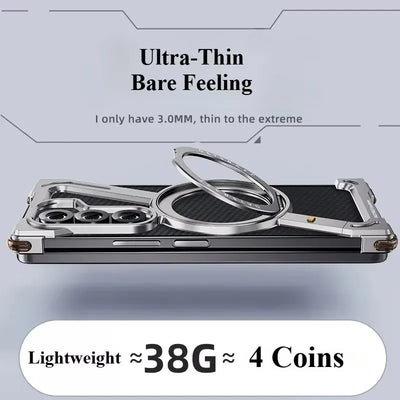 Metal Armor Kickstand Case