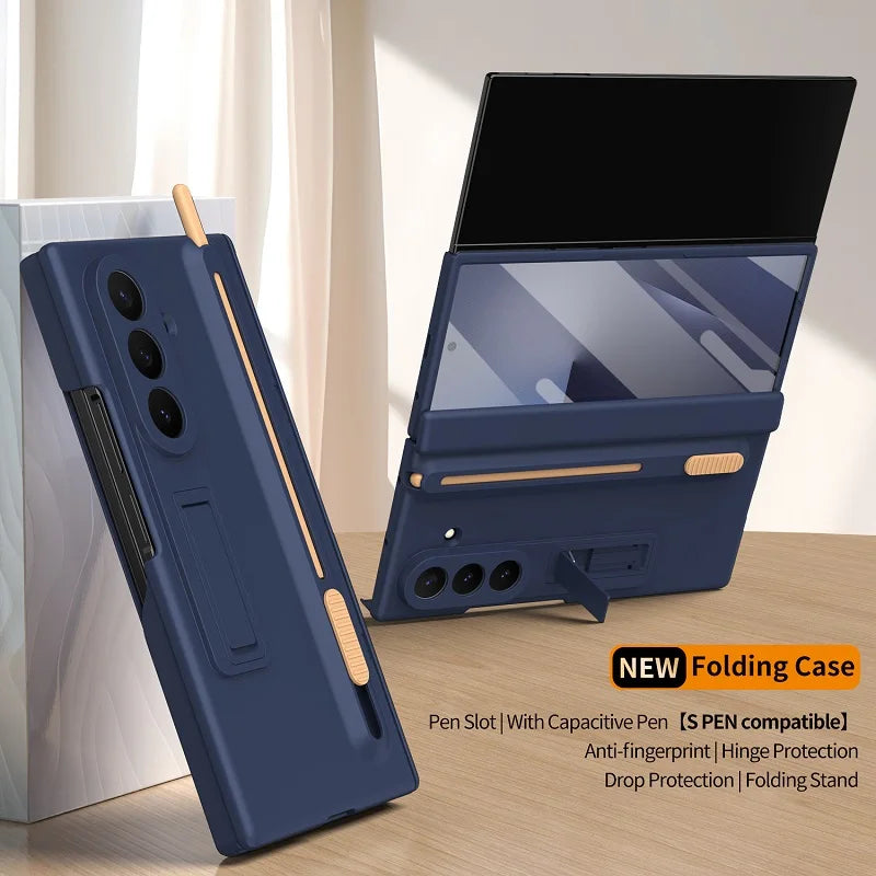 Samsung Galaxy Z TriFold Case with Pen Slot & Stand – Full