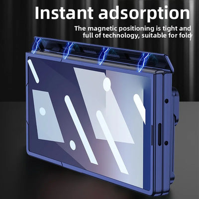 Rugged Magnetic Ring Kickstand Case