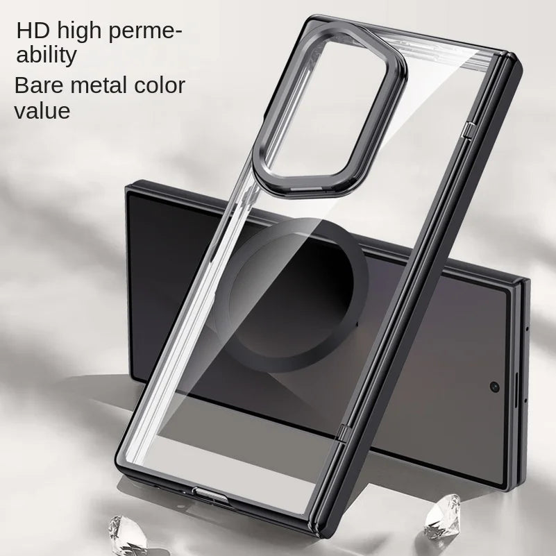 Clear Magsafe Case with Kickstand