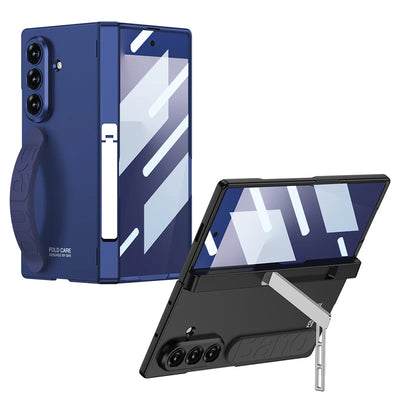 Magnetic Stand Case with Hinge Guard