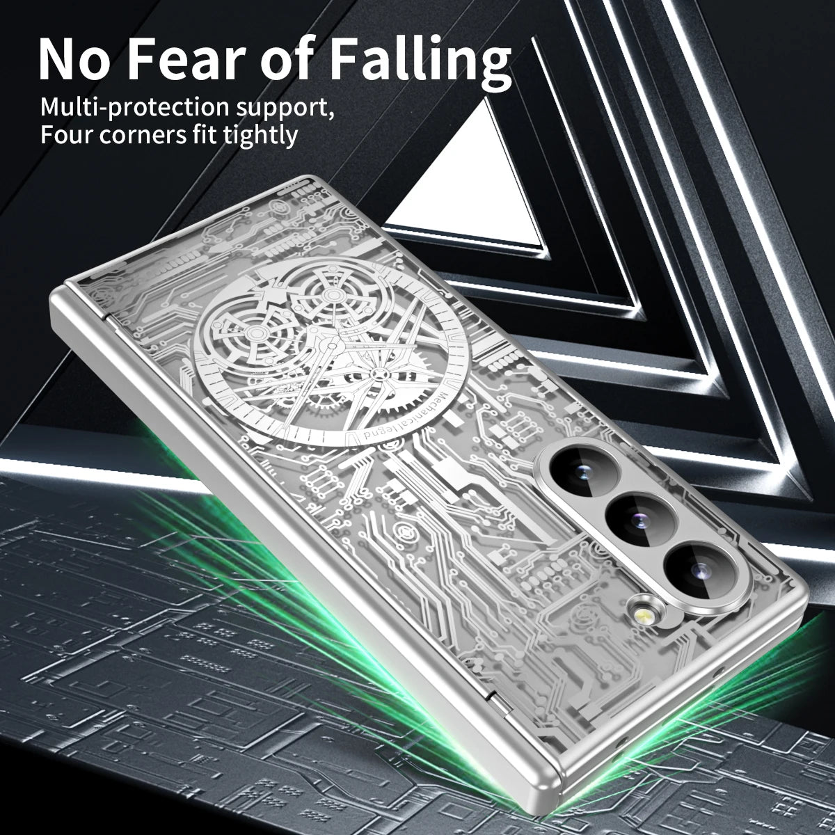 Transparent Shockproof Case For Samsung Galaxy Z Fold 6