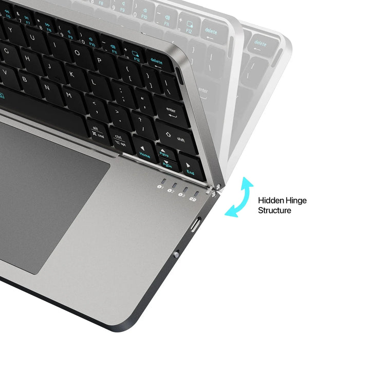Touch Nova | Foldable Wireless Keyboard with Touchpad – The Z Fold