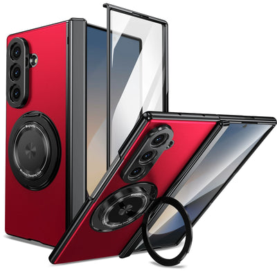 Magnetic Ring Kickstand Case with Screen protection