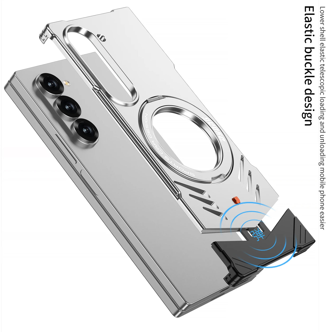 Premium Metal Kickstand Case