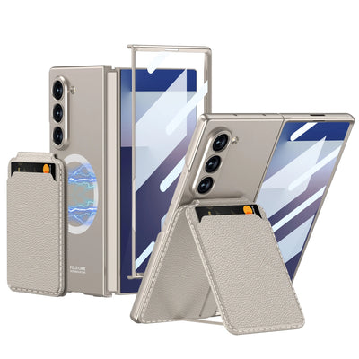 Magnetic Wallet Stand Case For Z Fold