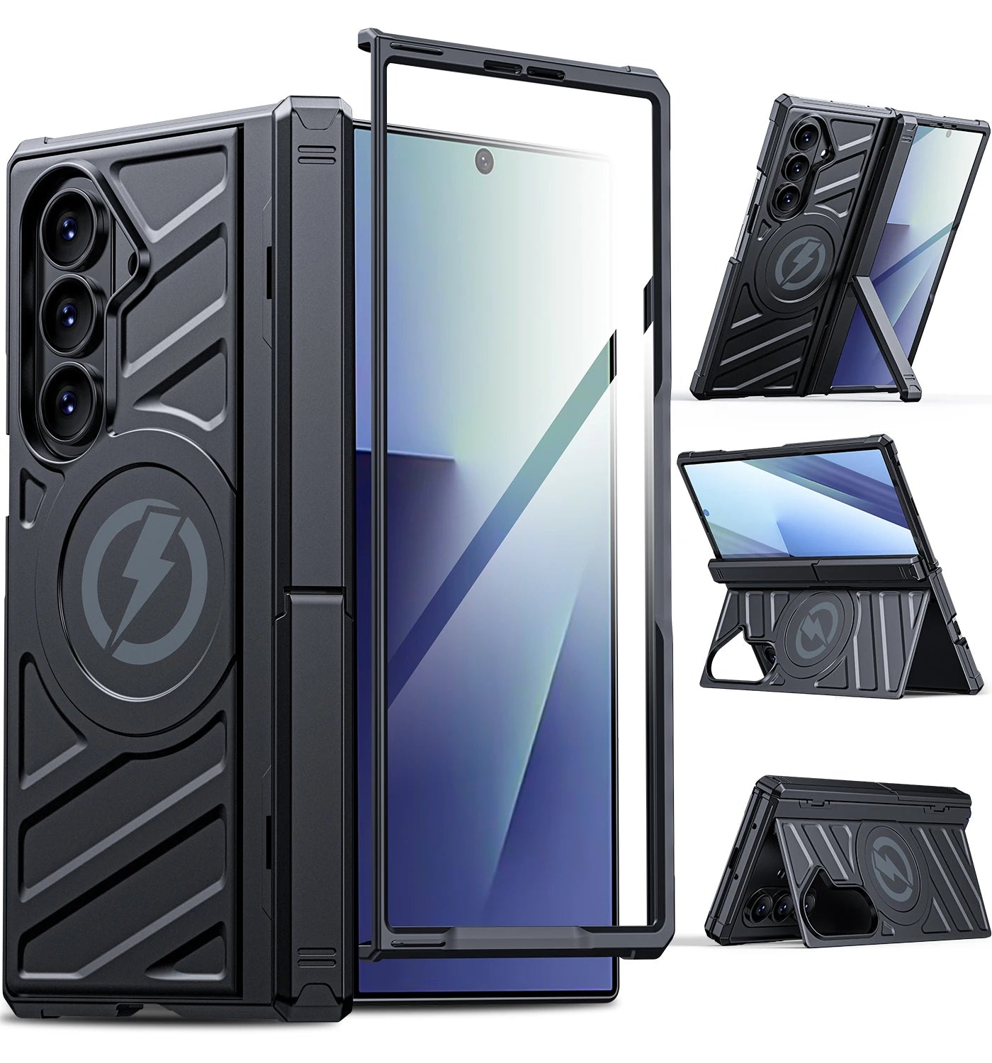 Rugged Magnetic Stand Case for Galaxy Z Fold 7