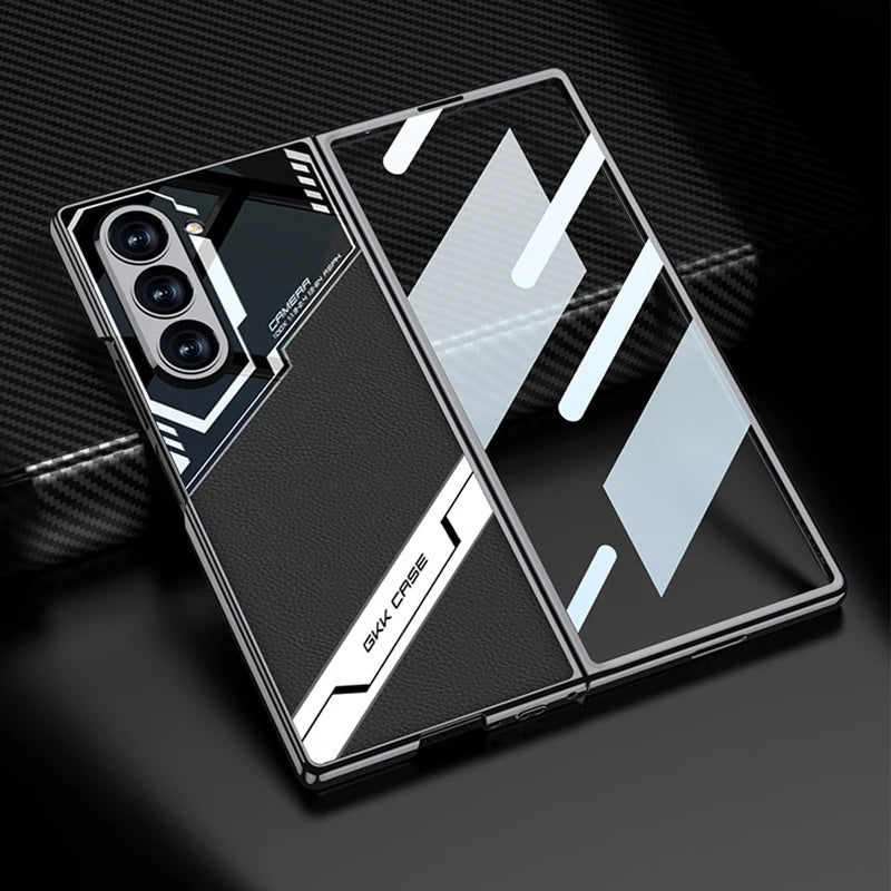 Full Protection Leather Case For Samsung Galaxy Z Fold 6