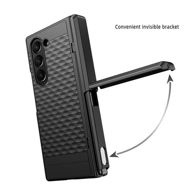 Full Protection Case with Invisible Bracket For Samsung Galaxy Z Fold 6