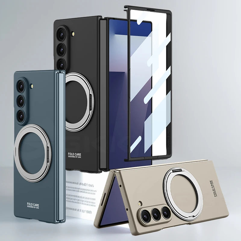 Magnetic Kickstand Ring Case