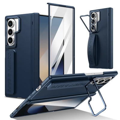 Rugged Grip Case with Kickstand for Samsung Galaxy Z Fold 7