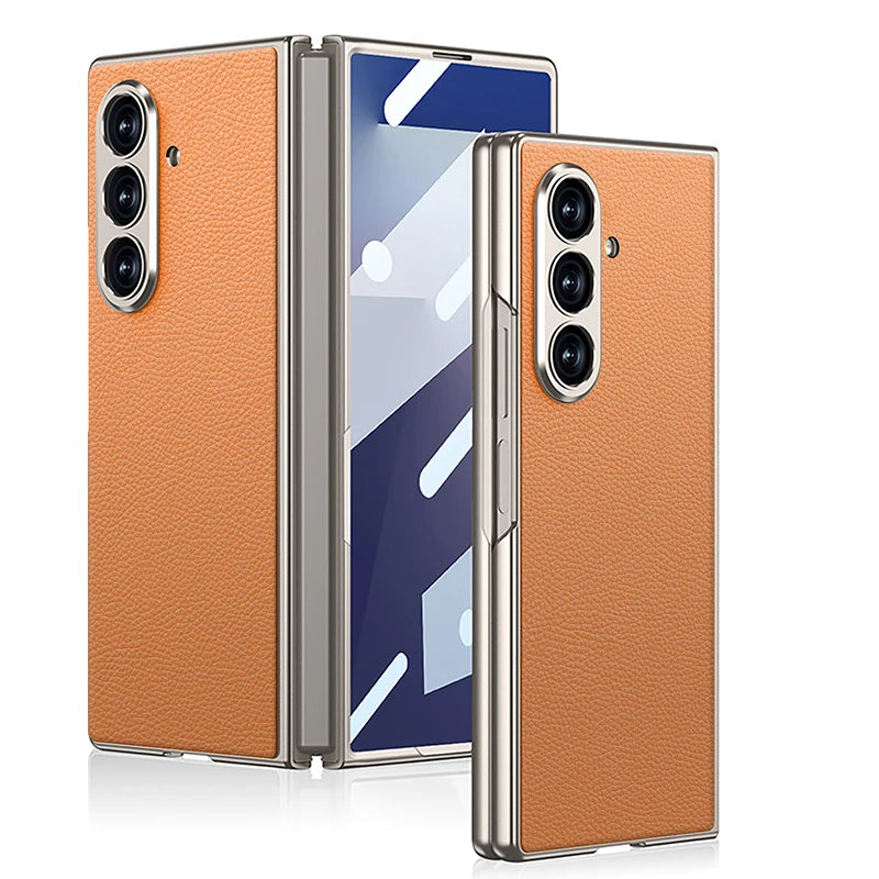 Luxury Leather Case For Z Fold 7
