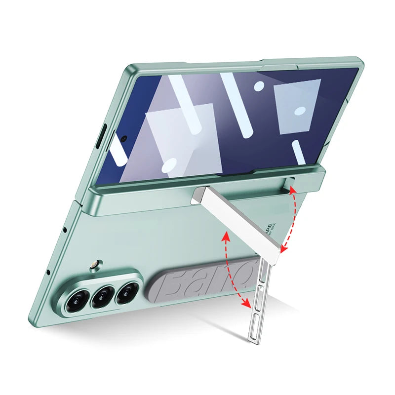 Magnetic Stand Case with Hinge Guard