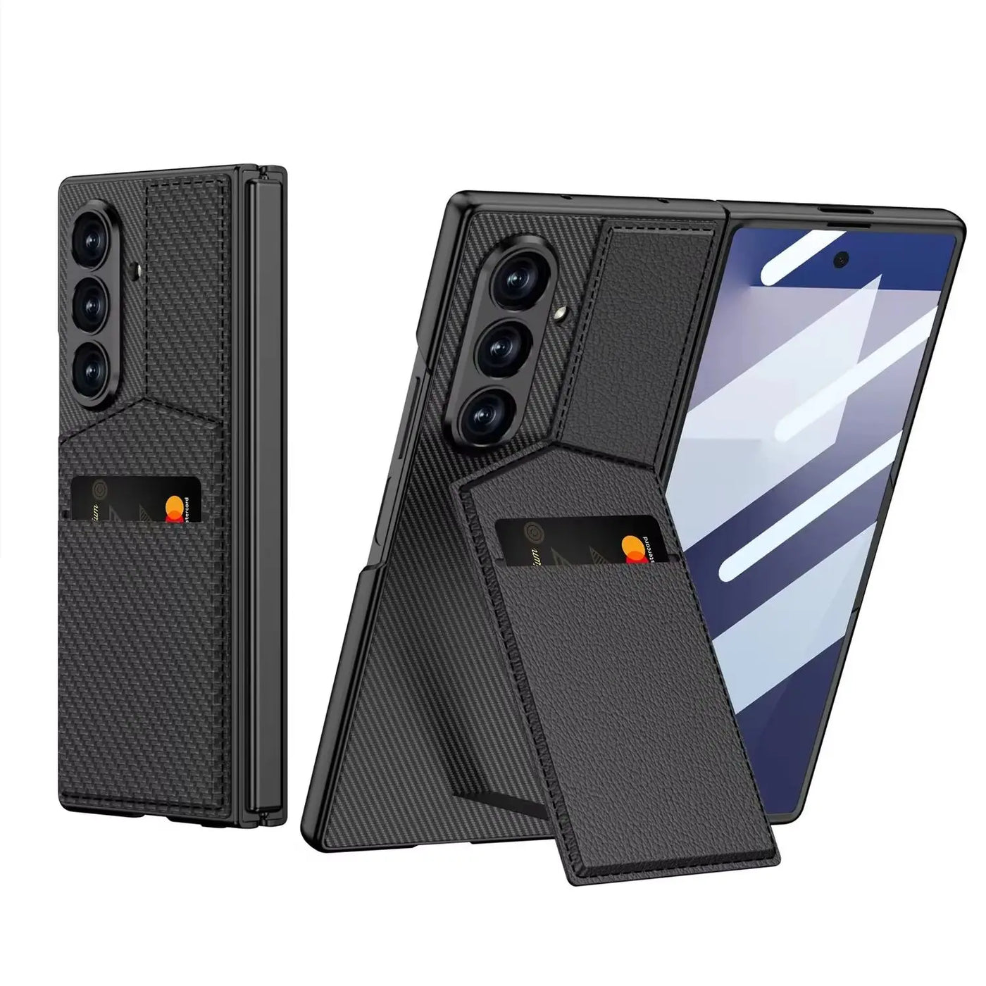 Premium Card Holder Kickstand Case