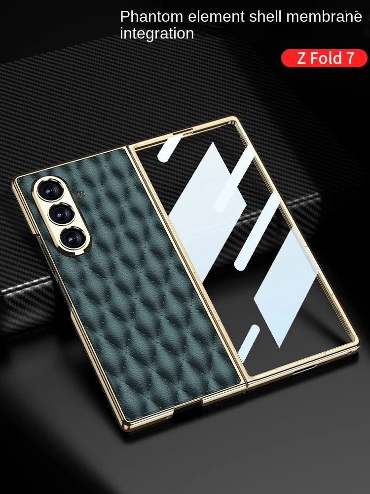 Premium Diamond-Texture Z Fold 7 Case