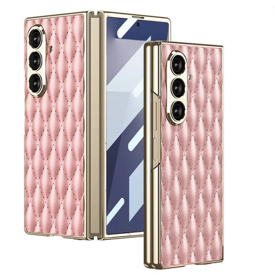 Premium Diamond-Texture Z Fold 7 Case