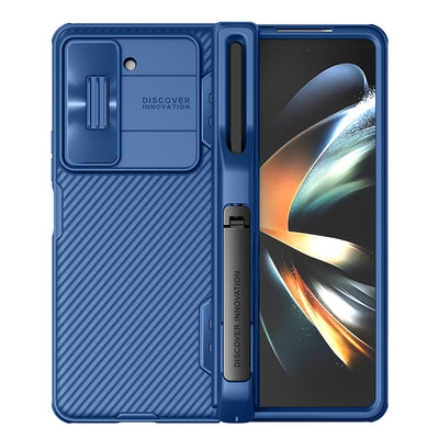 Case with Slide Camera Protector, Kickstand & S-Pen Pocket For Galaxy Z Fold 5