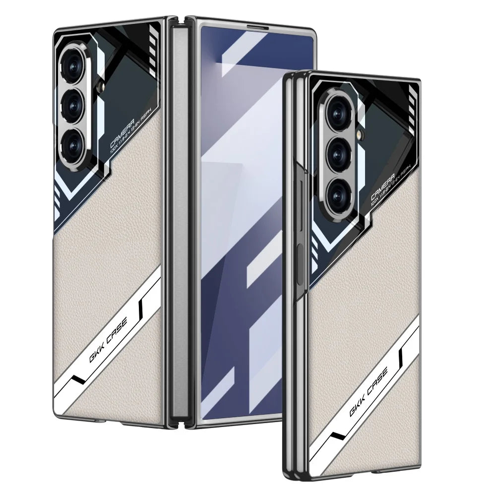 Z Fold 7 Case | Full Protection Leather Case – The Z Fold Case