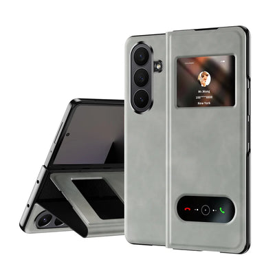 Luxury Leather Smart View Case