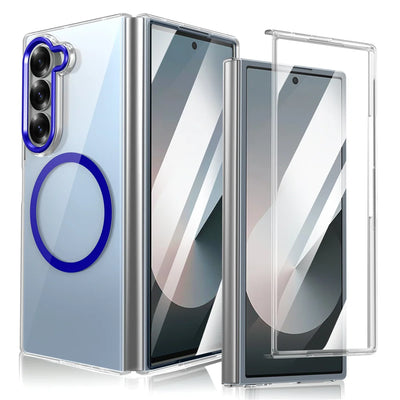 Clear Magnetic Case with Ring