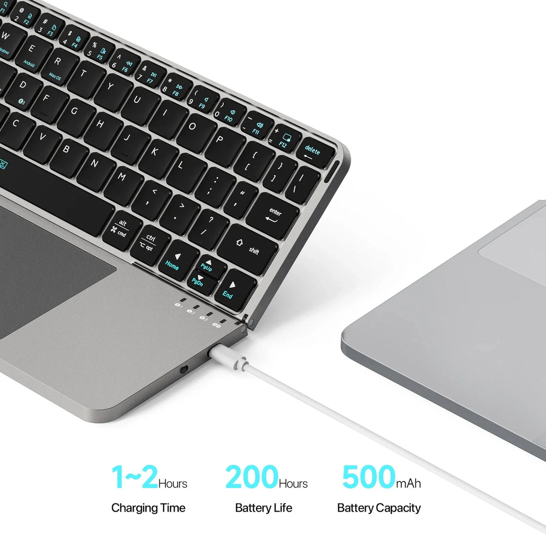 Touch Nova | Foldable Wireless Keyboard with Touchpad – The Z Fold