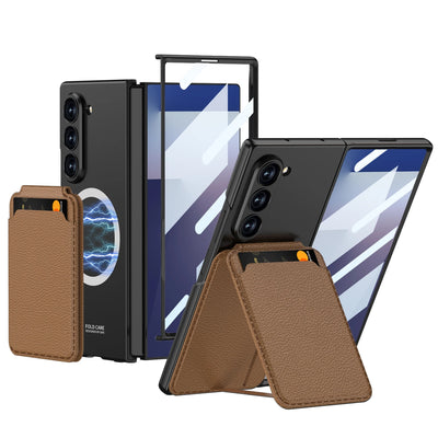 Magnetic Wallet Stand Case For Z Fold