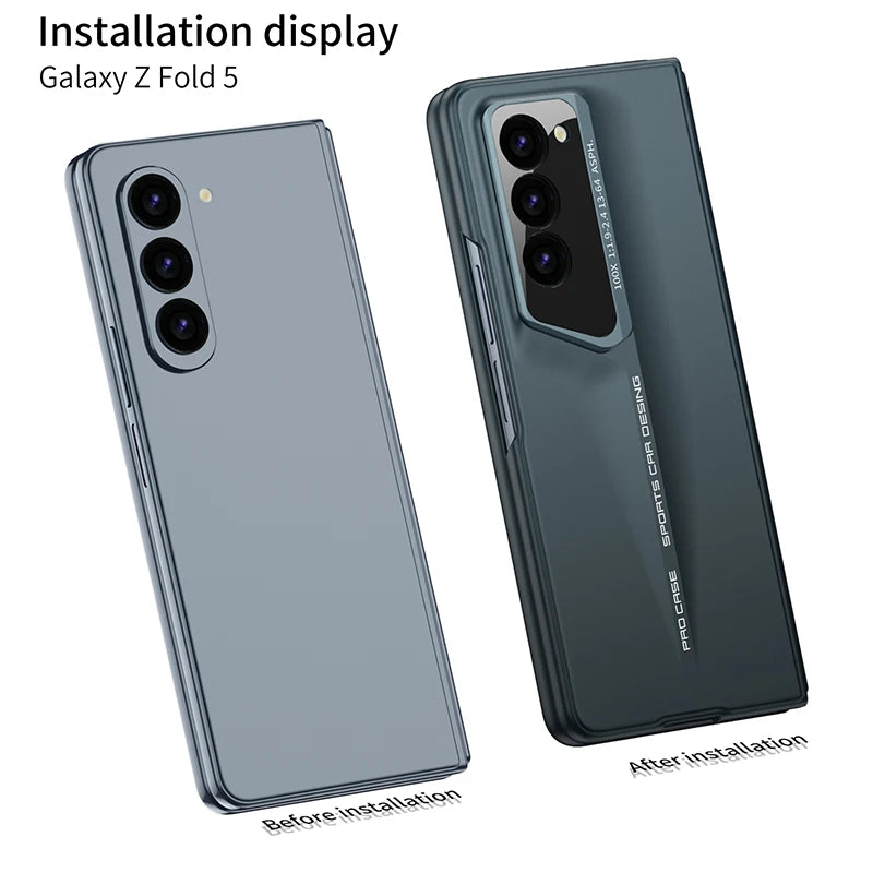 Full Protection Case & Screen Glass For Galaxy Z Fold Series