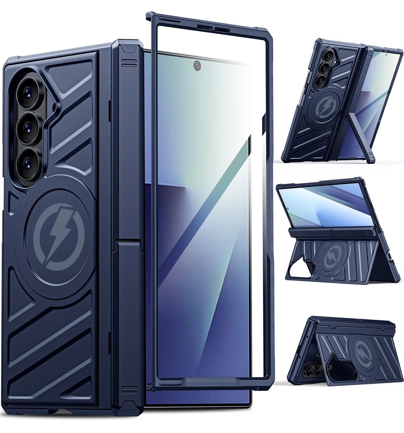 Rugged Magnetic Stand Case for Galaxy Z Fold 7