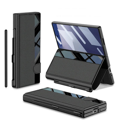 Flip Stand Case with Pen Slot & Film