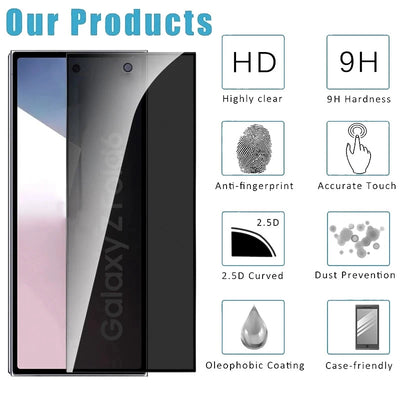 Premium Anti-Spy Privacy Screen Protector For Z Fold 7